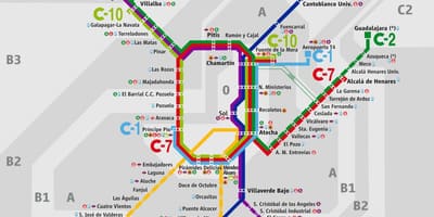 Karte Madrid atocha dzelzceļa stacija