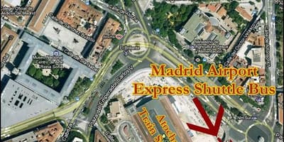 Puerta de atocha dzelzceļa stacija map